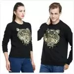 pull-over kenzo homme multicolore embroidery tiger